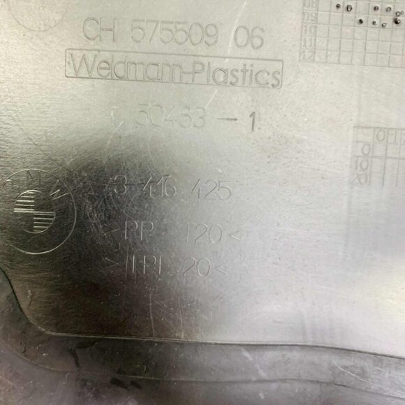 2007-2010 BMW X3 E83 FRONT DRIVER SIDE AIR INTAKE FAIRING PANEL COVER OEM - Picture 10 of 11